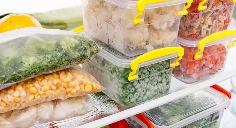 Cuánto dura cada tipo de comida congelada