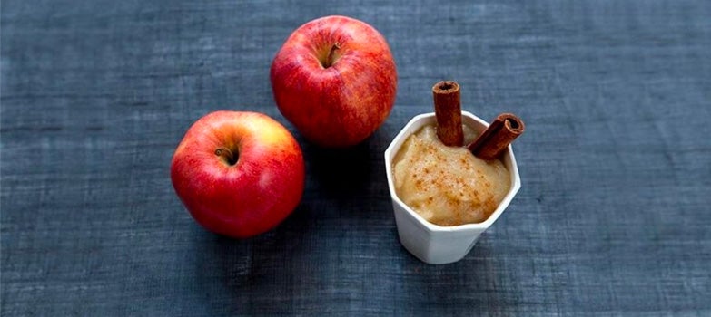 puré de manzana