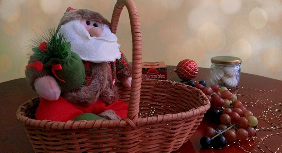 cómo hacer una ancheta navideña