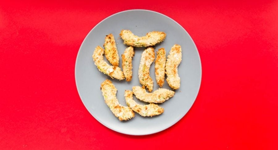 aguacates fritos solos