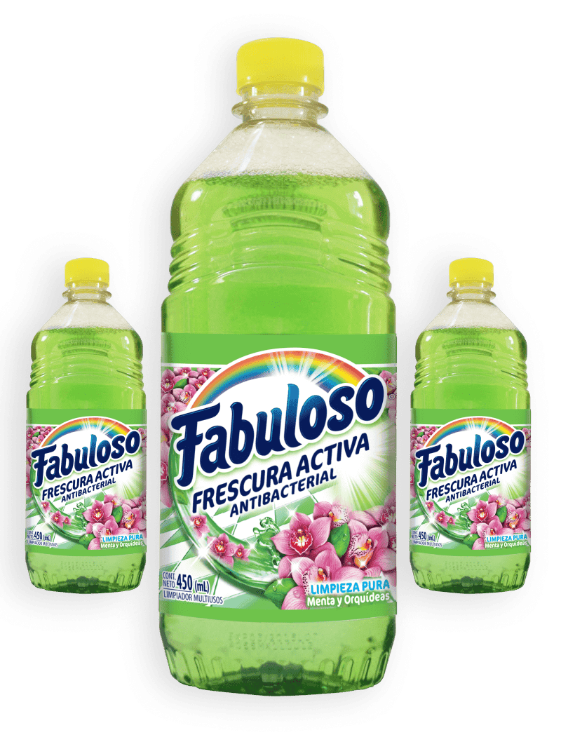 Fabuloso® Limpieza Pura Menta y Orquídea | Presentaciones