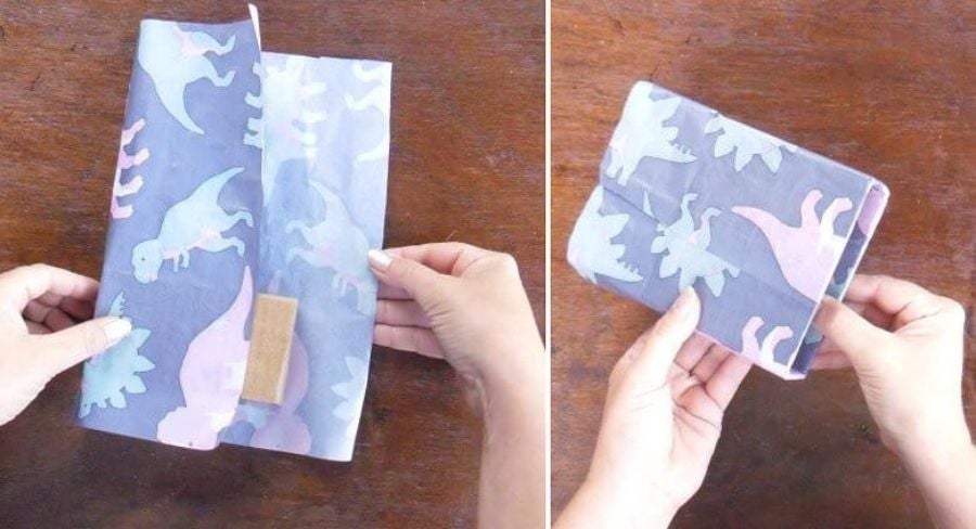 Paso a paso para hacer un organizador de escritorio en cartón