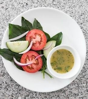 Aderezo para ensalada listo 