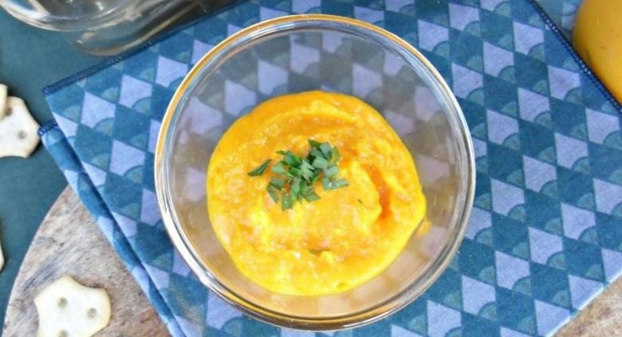 Mayonesa vegana de zanahorias