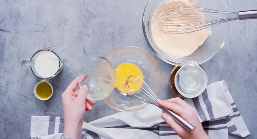 preparación de la mezcla