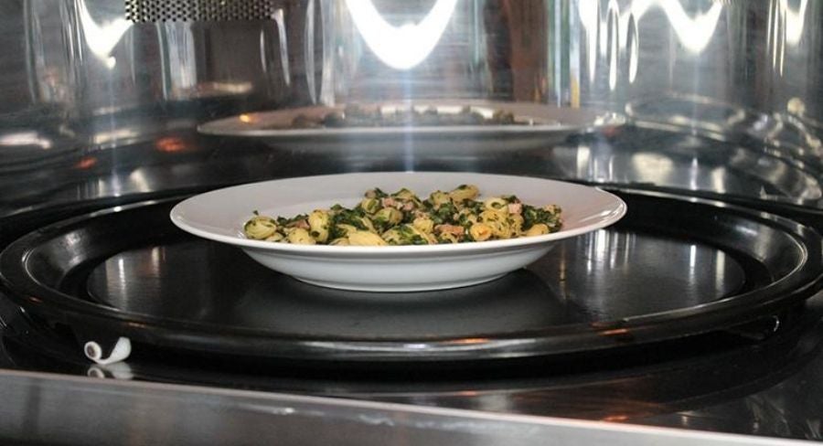 Plato en microondas