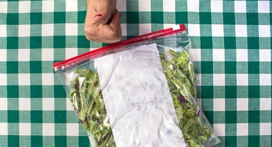 Ahora puedes guardar esta bolsa en tu refrigerador y tomar lo que necesites cada día de la semana