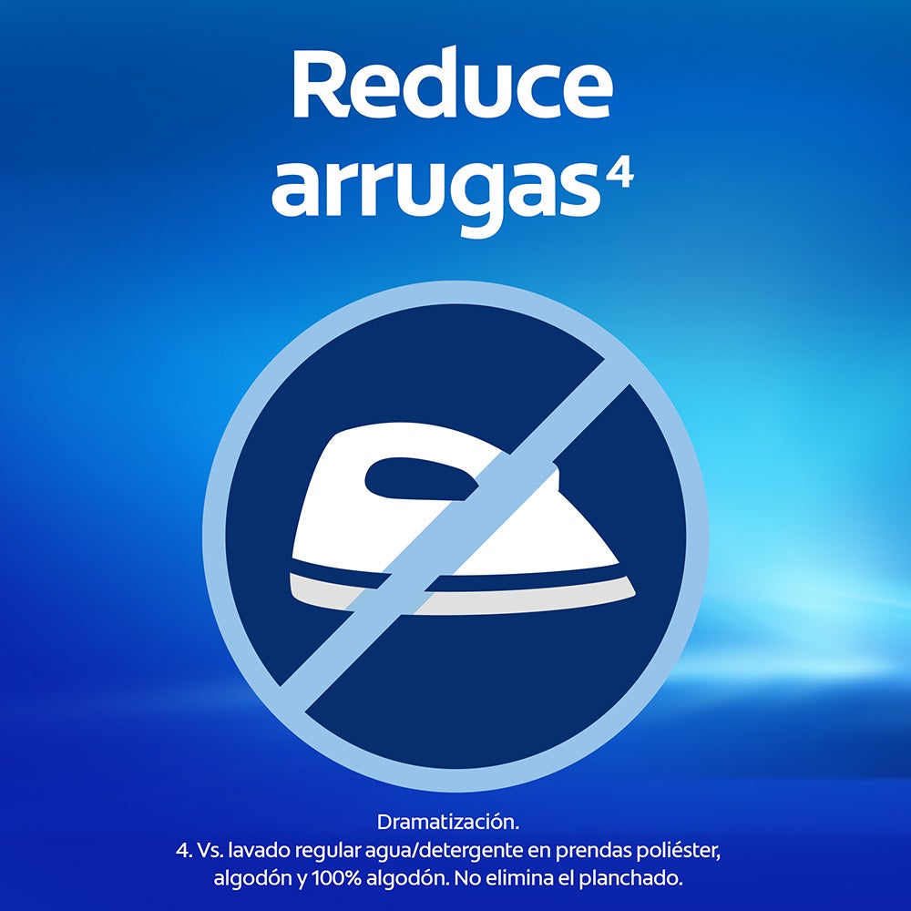Único suavizante con tecnología todo en uno que ayuda a simplificar el proceso de lavado