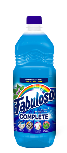 Botella de Fabuloso Complete Menta Refrescante | 828 ml