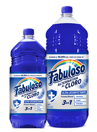  Fabuloso® Desinfectante Frescura Natural y Cítrica | Presentaciones