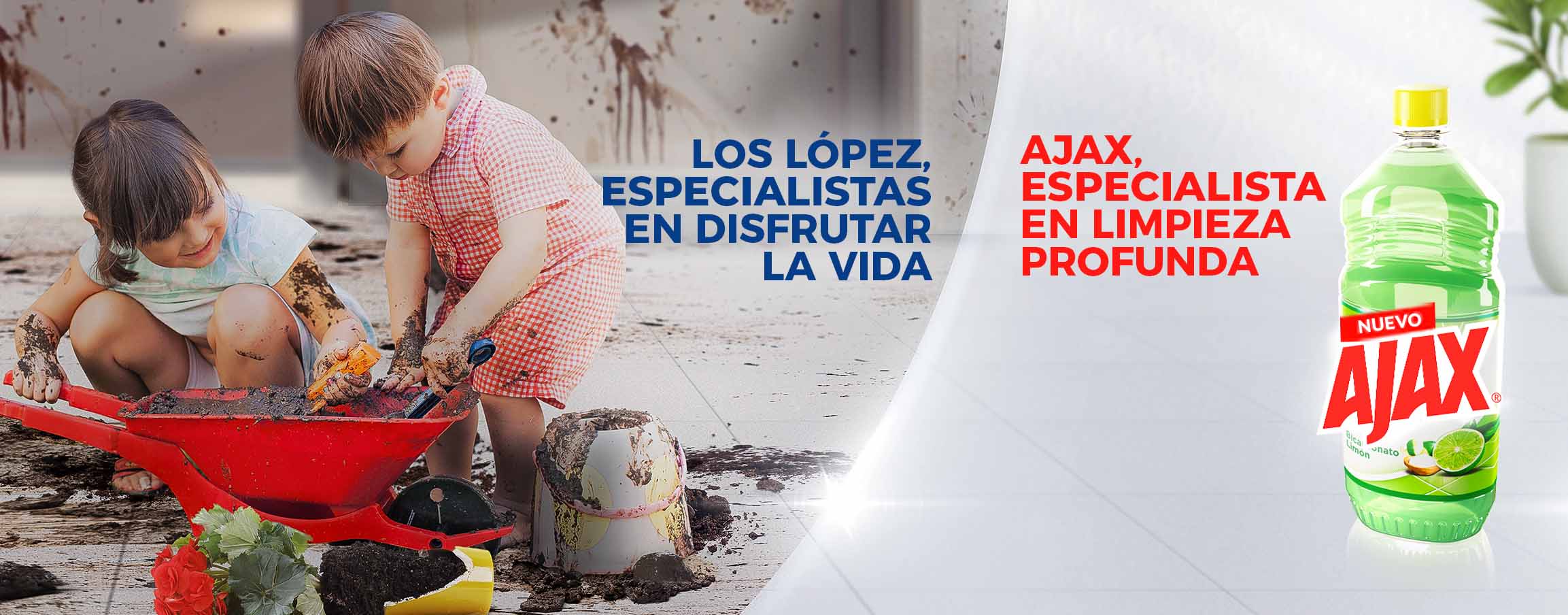 Su poderosa y exclusiva fórmula limpia superficies difíciles. 