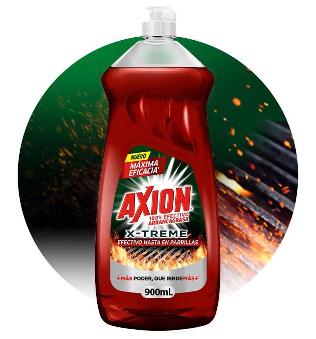 Lavatrastes líquido axion xtreme