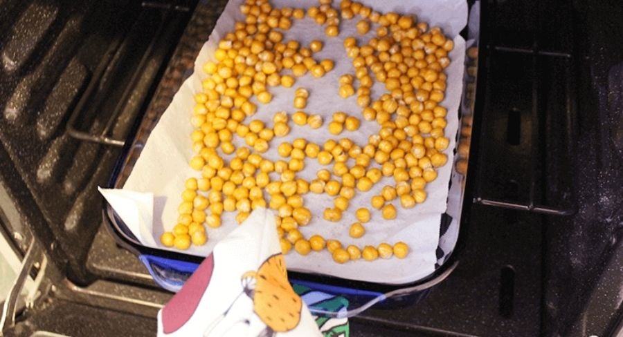 importante dejar en remojo los garbanzos