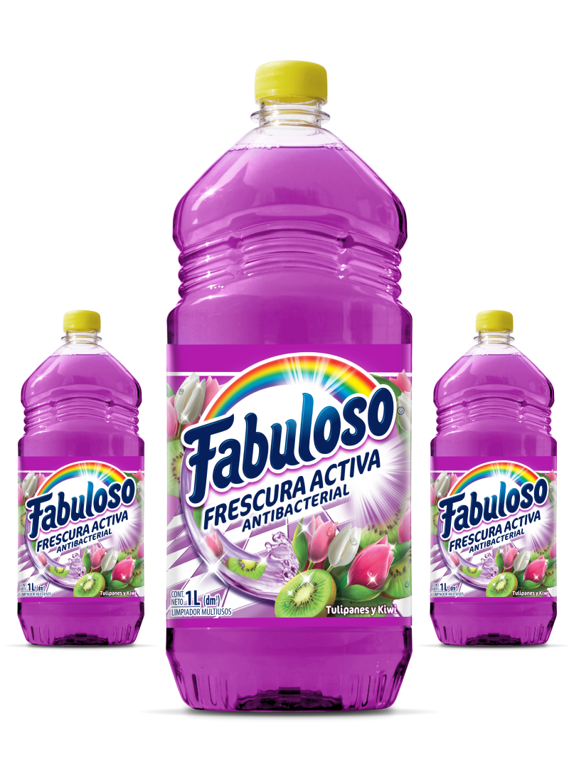 Fabuloso® Tulipanes y Kiwi | Presentaciones