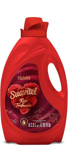 Suavizante de telas suavitel rojo tentación
