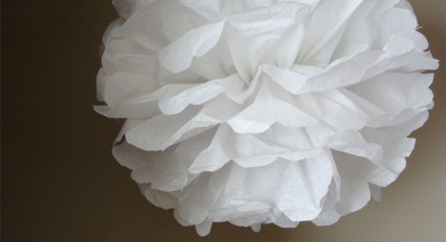 Crea pompones decorativos