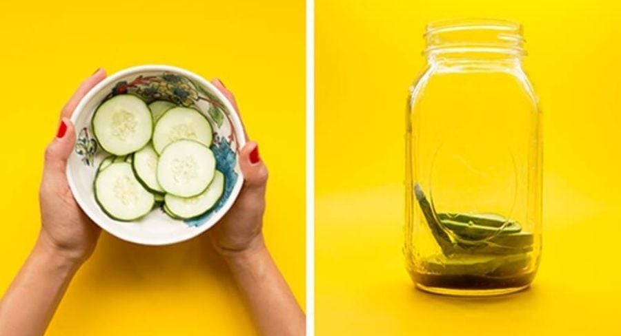 En segundo lugar, van los vegetales firmes. Zanahorias, pepinos, pimiento morrón, etc.