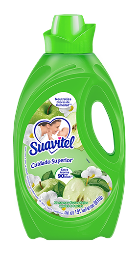 Suavitel® Cuidado Superior Manzana y Frutos rojos | 1.9 L