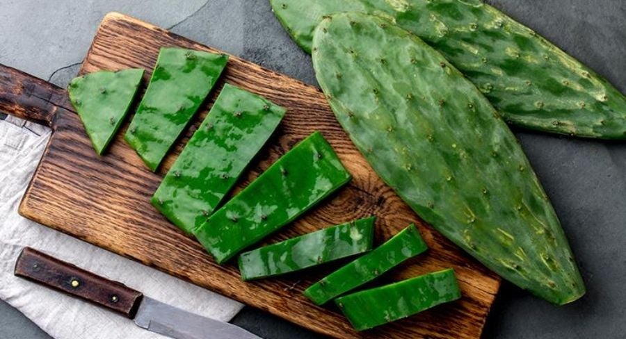 Preparación de nopales