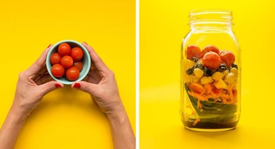 También incluí semillas de girasol, ricas en fósforo, potasio, magnesio y calcio. Las proteínas vegetales son parte importante de las comidas saludables para bajar de peso.