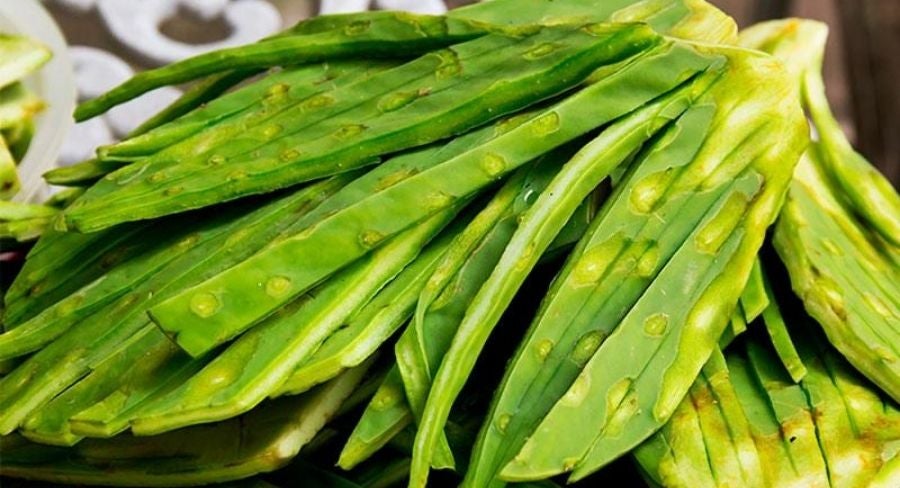 Rajas con crema y queso