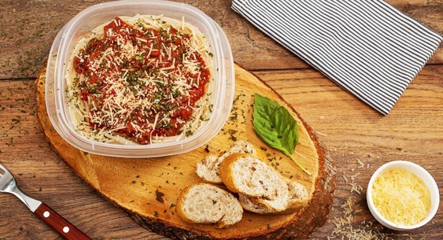 comida para llevar al trabajo