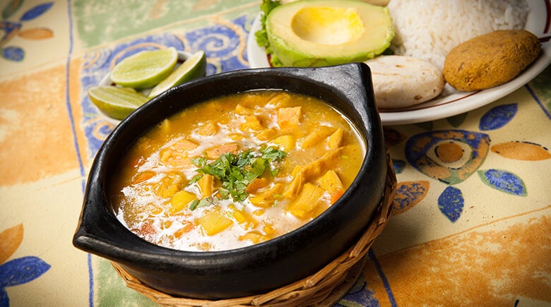 Plato de mondongo preparado