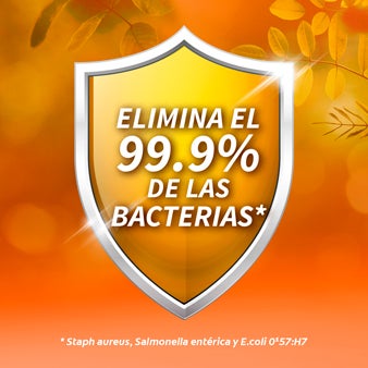 Arranca la grasa más pegada y los malos olores fácilmente, mientras deja en tus platos un agradable aroma a limón