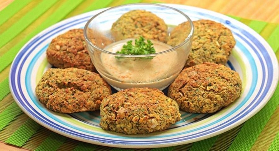 croquetas de falafel
