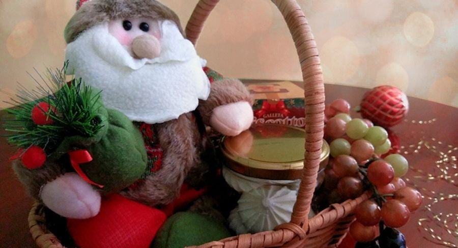 cómo hacer una ancheta navideña