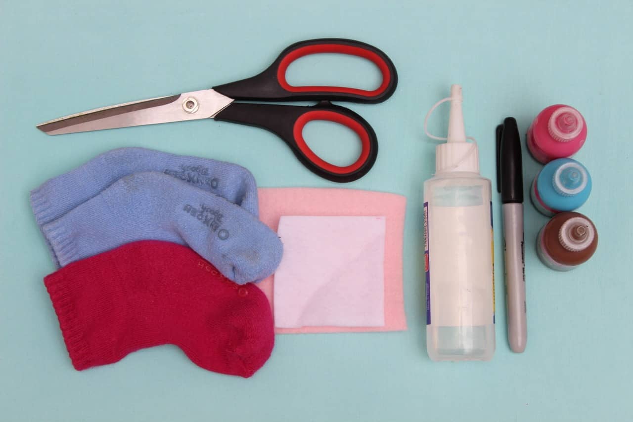 Materiales para realizar dona en tela