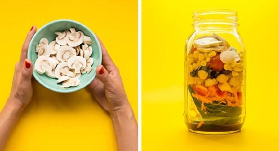 Una vez que tu frasco o frascos estén llenos guárdalos en el refrigerador.