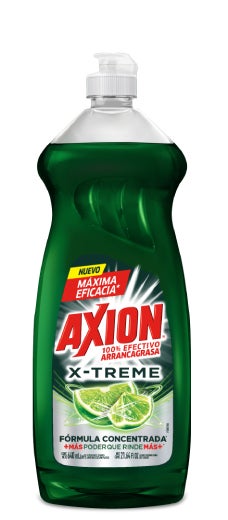 Jabón axion x-treme presentación 640 ml
