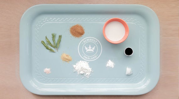 Ingredientes para hacer galletas sin huevo y sin leche