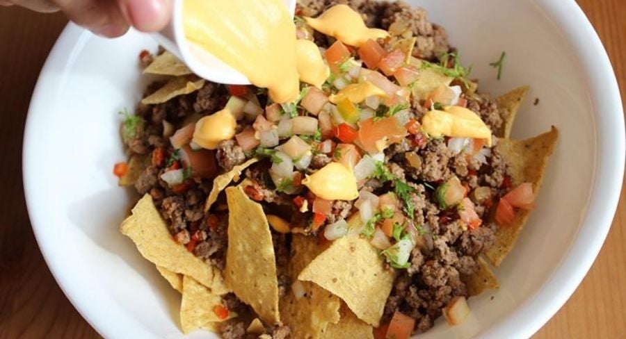 Rajas con crema y queso