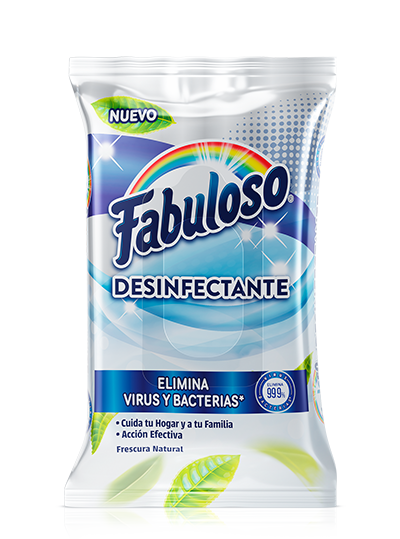 Paquete de toallitas desinfectantes Fabuloso | Presentaciones