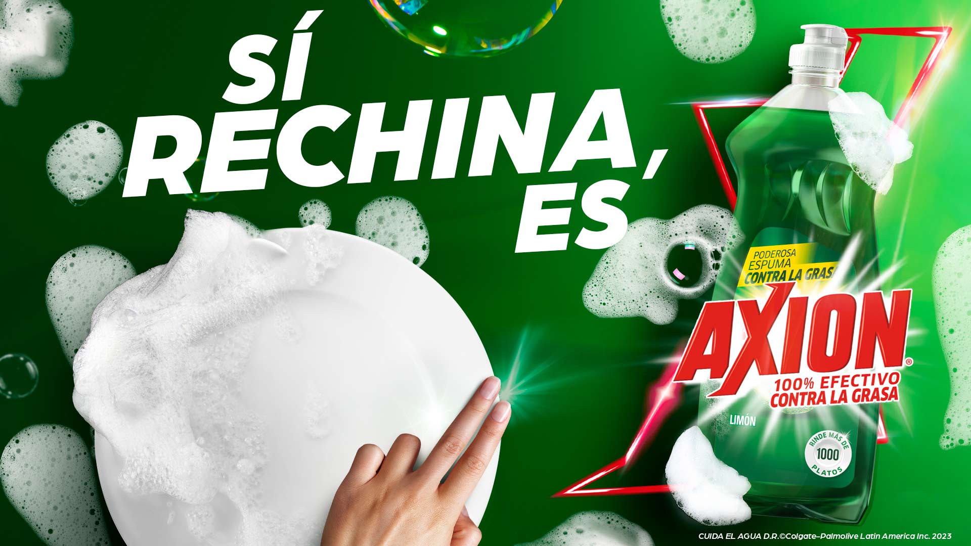 Axion® Poderosa Espuma Limón