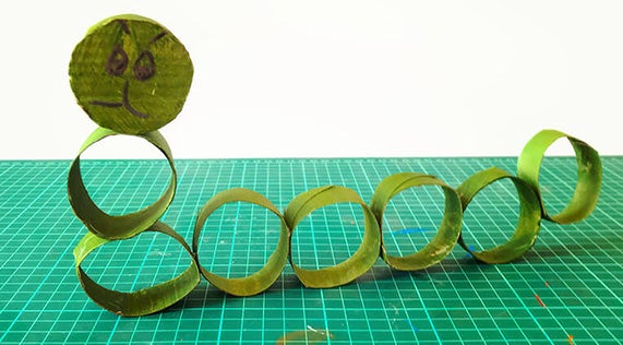 Crea tus propios animales con tubos de cartón