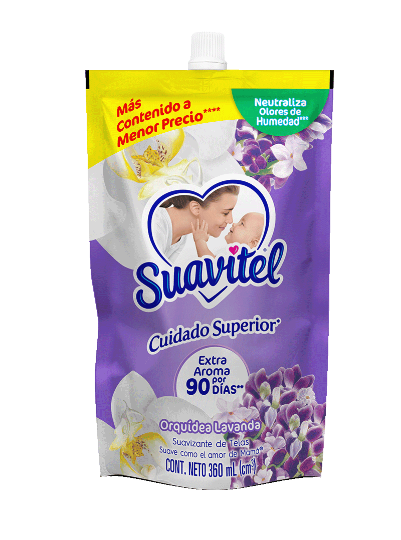 Suavitel®  Cuidado Superior Orquídea Lavanda | Presentaciones