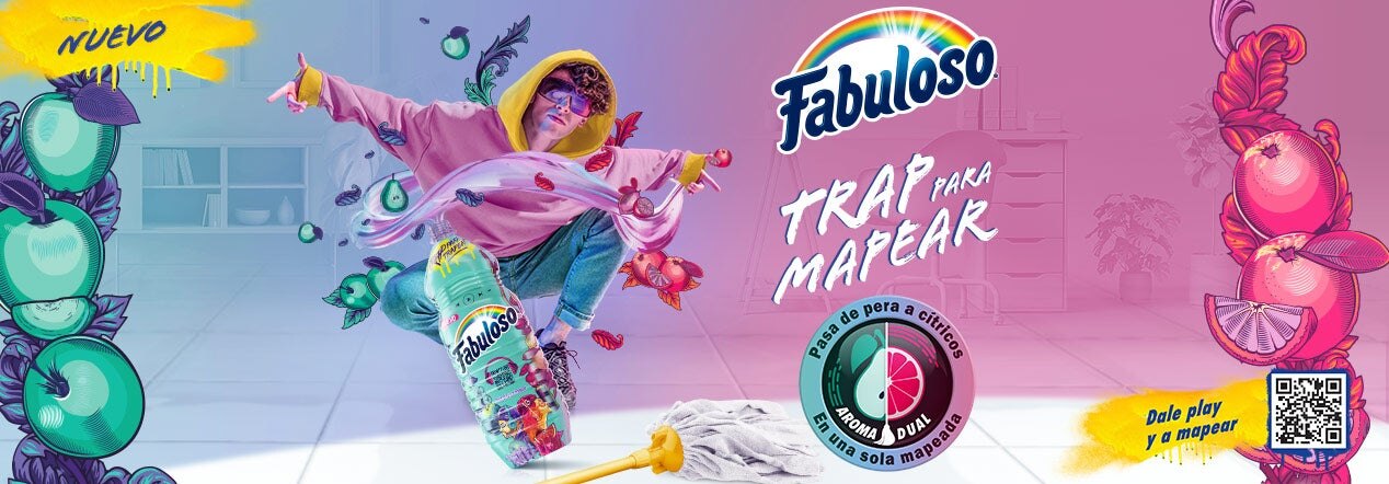 Súbele a la música y disfruta de esta nueva experiencia de limpieza en tu hogar que dura hasta por 24 horas