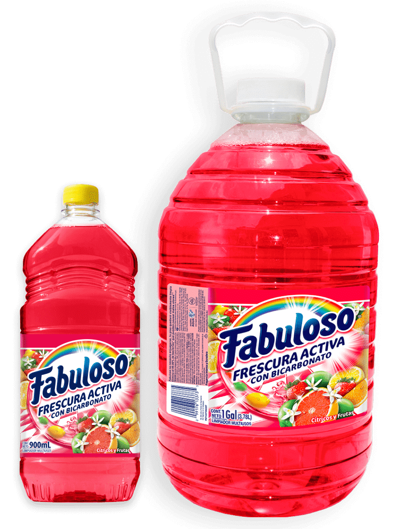 Fabuloso® Frescura Activa con Bicarbonato | Presentaciones