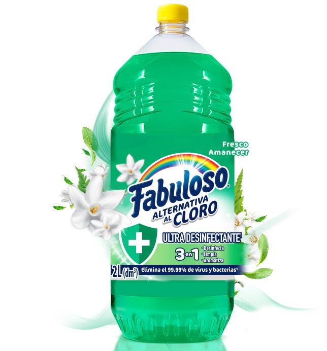 Fabuloso alternativa al cloro fresco amanecer