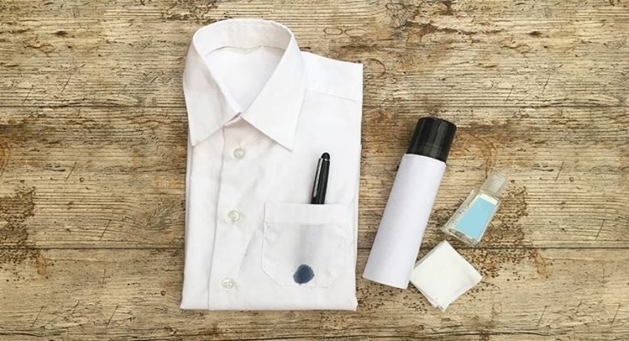 manchas de tinta fresca 