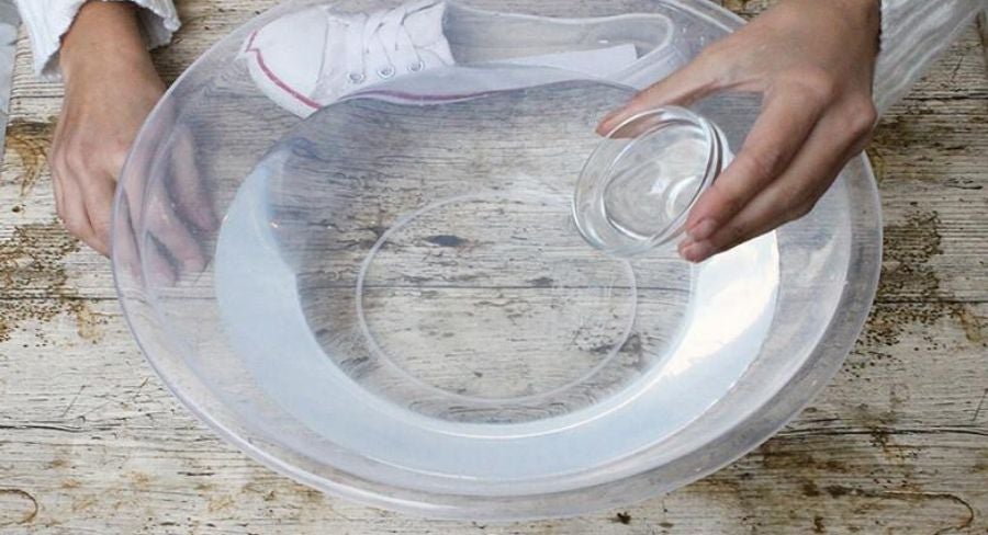 Procedimiento para limpiar las partes de tela 1