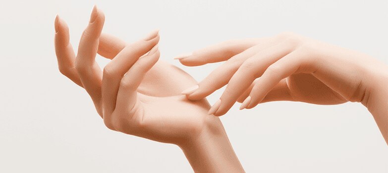 Manos suaves e hidratadas 