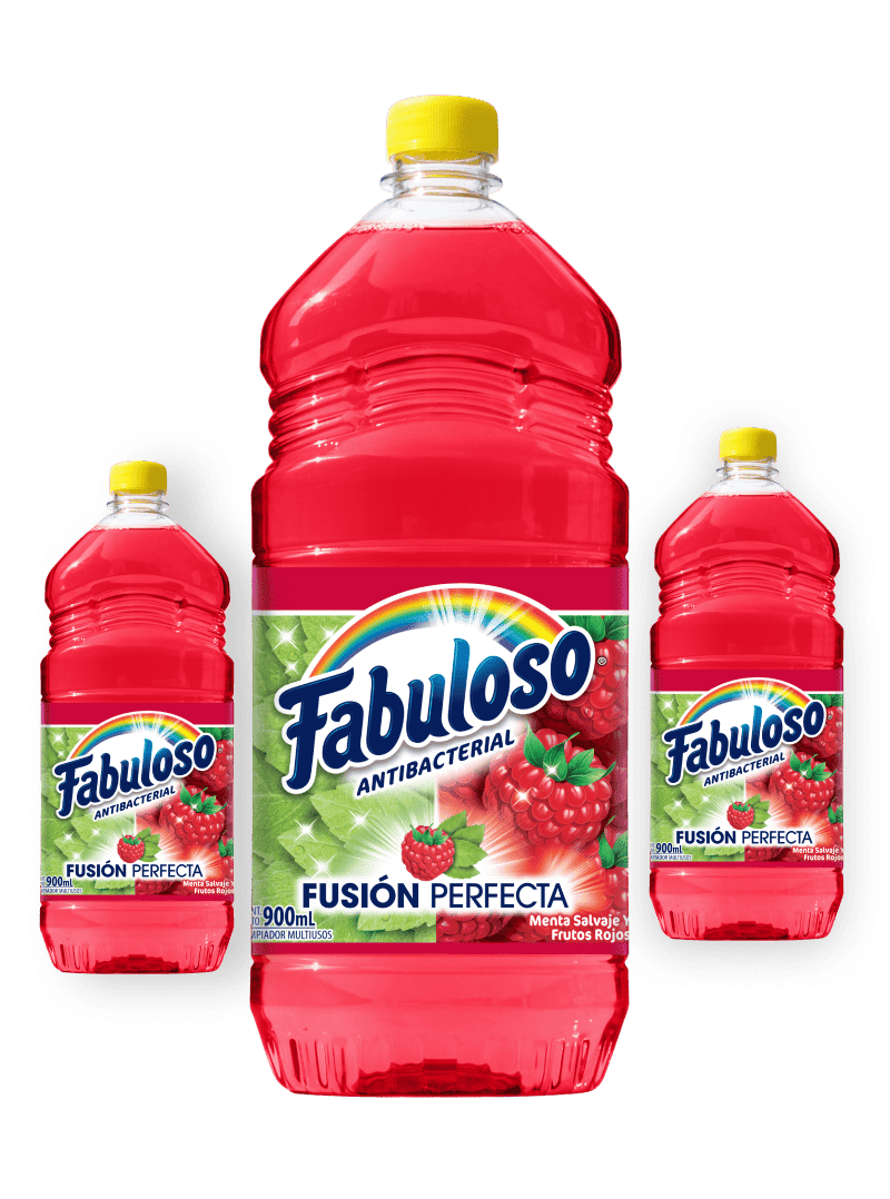 Fabuloso® Fusión Perfecta Menta Salvaje y Frutos Rojos | Presentaciones