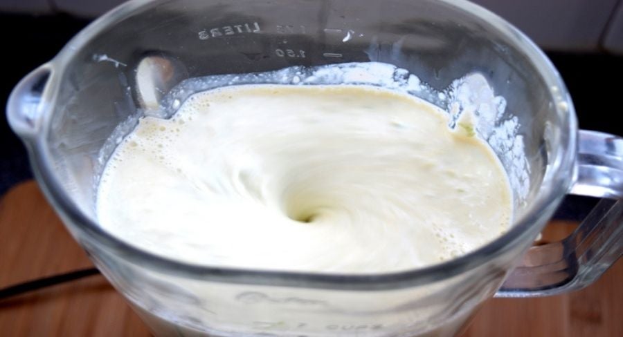 Elaboración gelatina de aguacate y menta