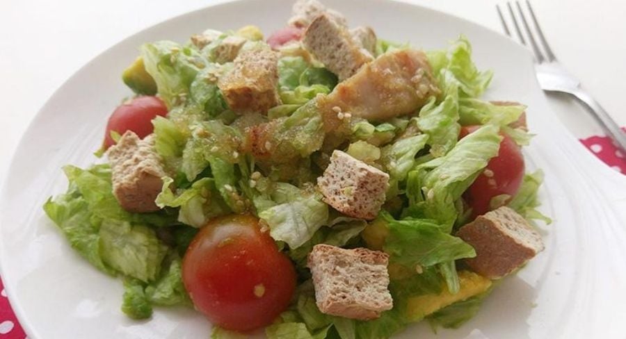 Ensalada de pollo 