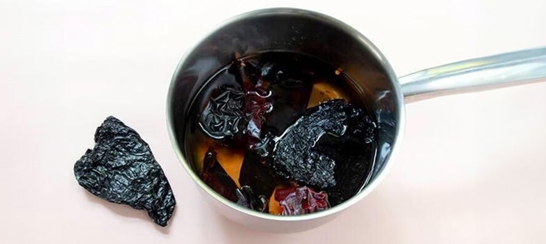 Chiles en olla para cocinar