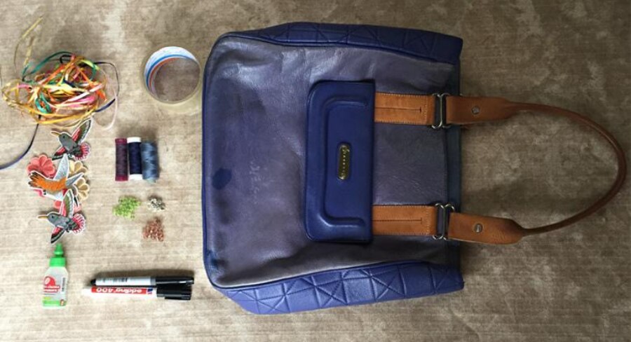 Bolso nuevo reutilizando uno viejo